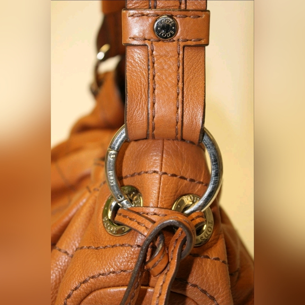 SaleTod's Di Bag Swing Tie Bag Luxury Leather Craftmanship 100% Auth. RARE bag - Picture 6 of 16